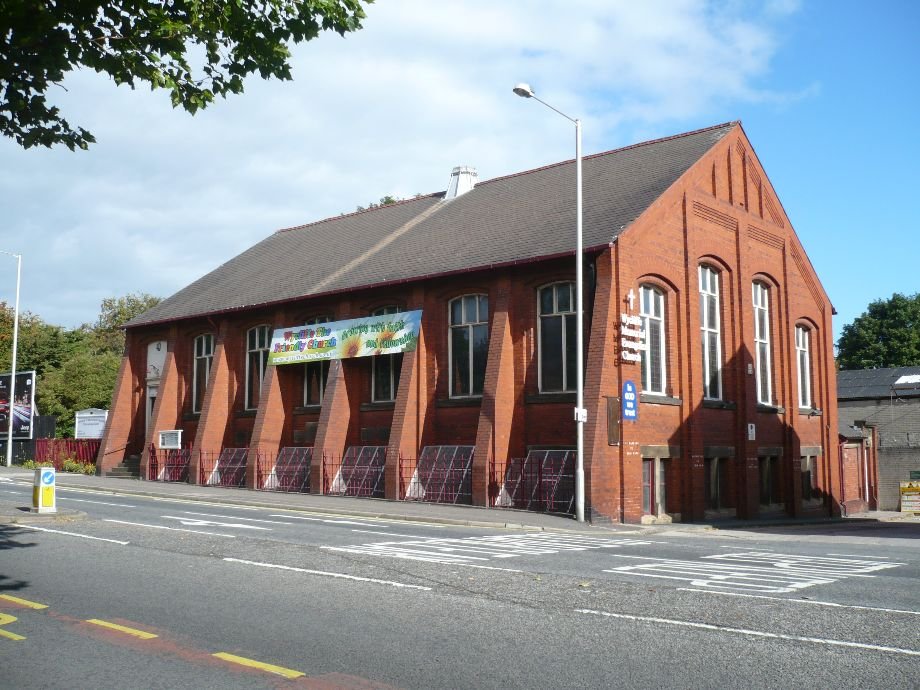 Wycliffe Memorial Evangelical Church building in Preston